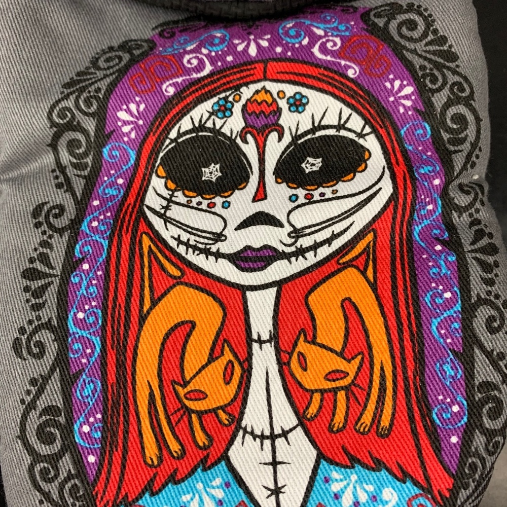 Nightbefore Christmas Day Of The Dead Mini Mitts - Picture 2 of 5